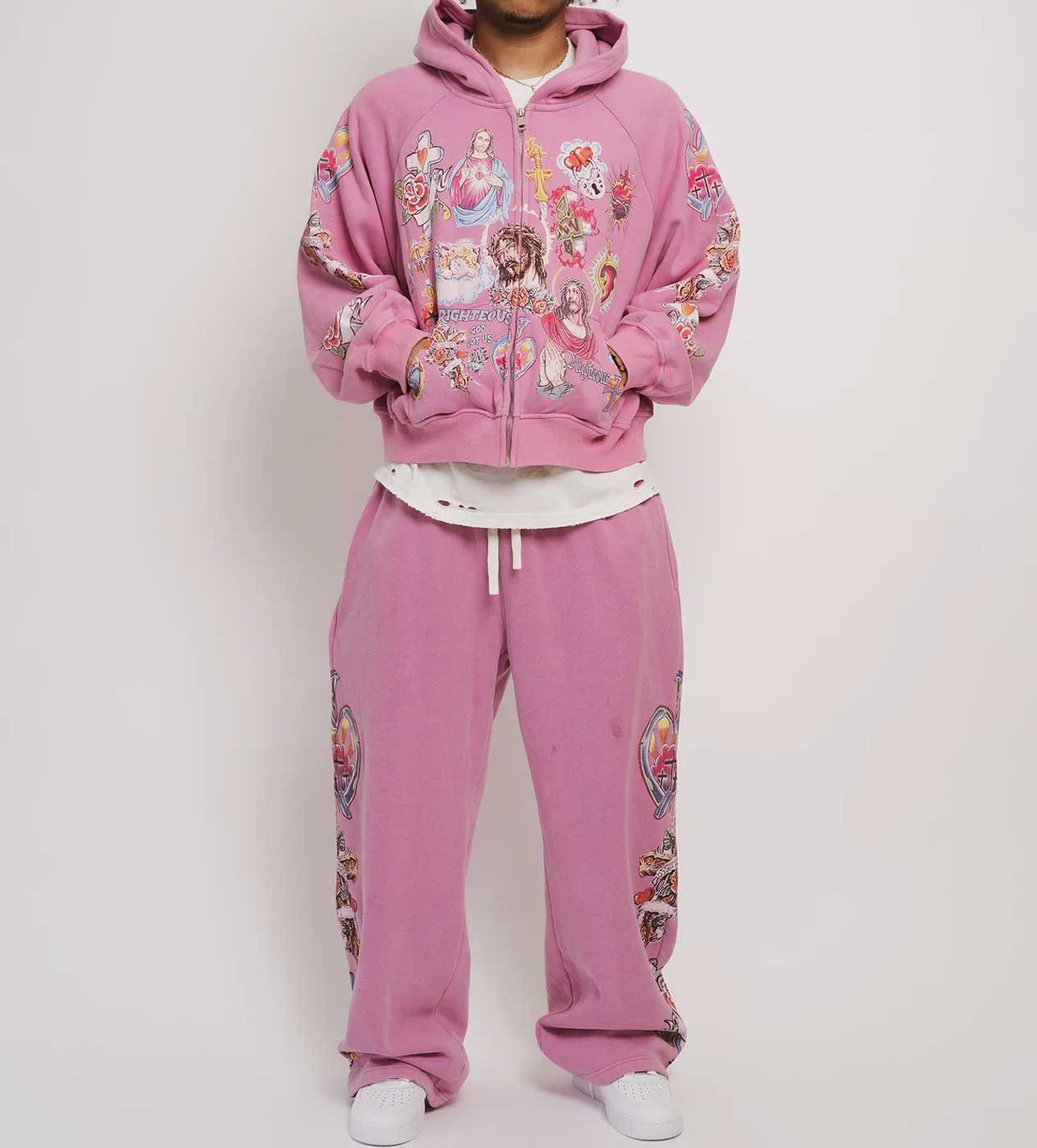 Other Righteous Risen King Zip Up Hoodie Purple Size US S / EU 44-46 / 1 - 2 Thumbnail