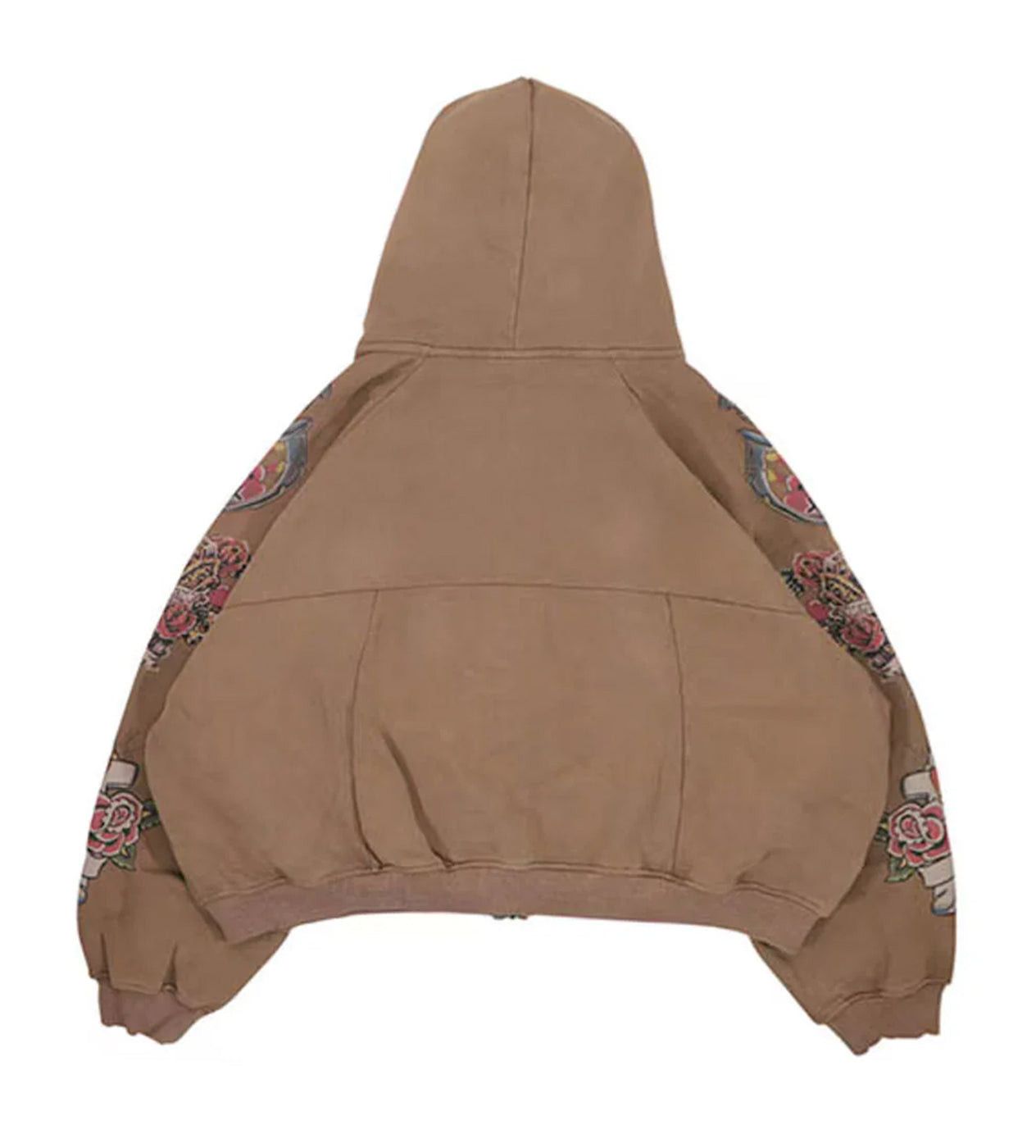 Other Righteous Risen King Zip Up Hoodie Brown Size US M / EU 48-50 / 2 - 2 Thumbnail