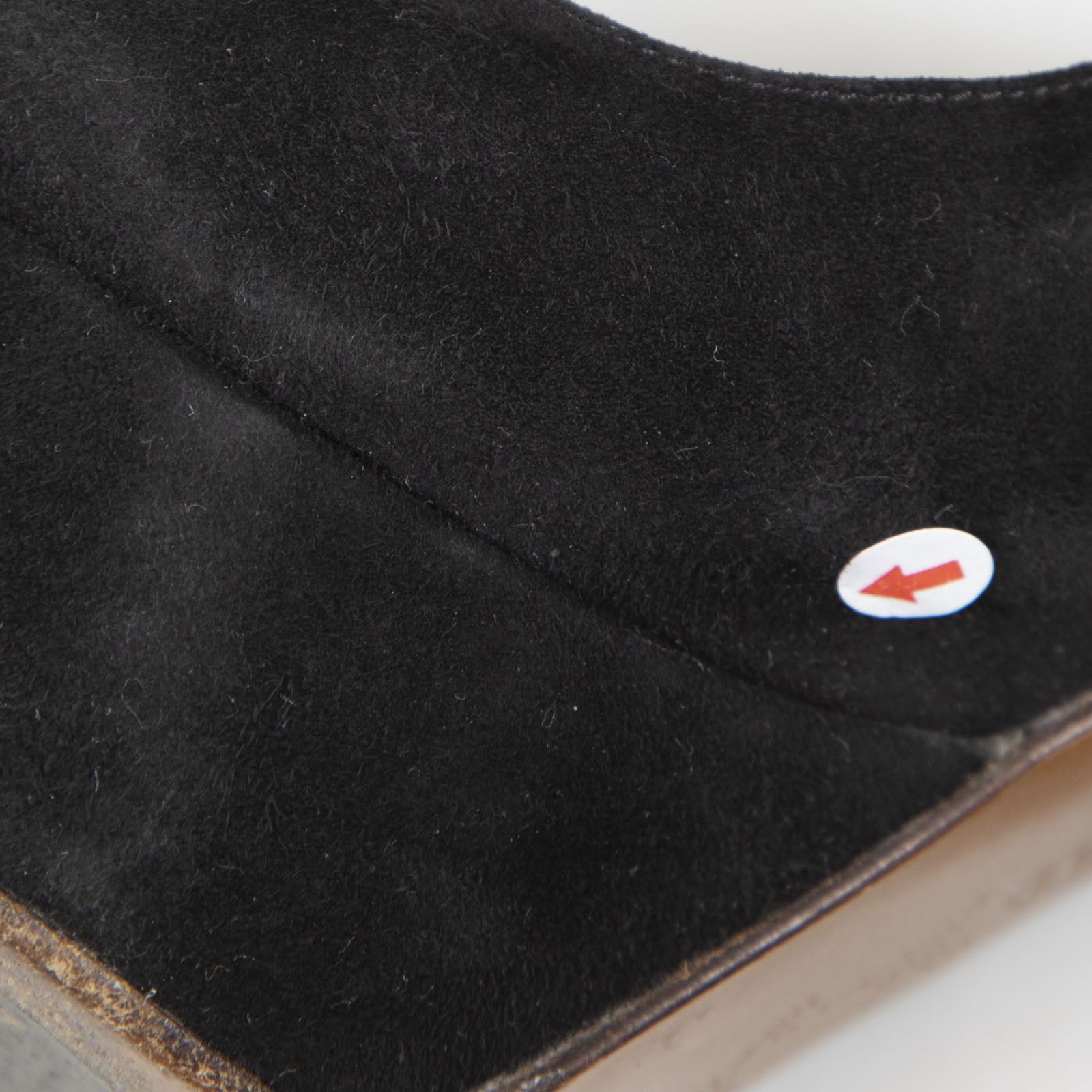 Marni Black Suede Platform Ankle Strap Heels Size US 7.5 / IT 37.5 - 7 Thumbnail