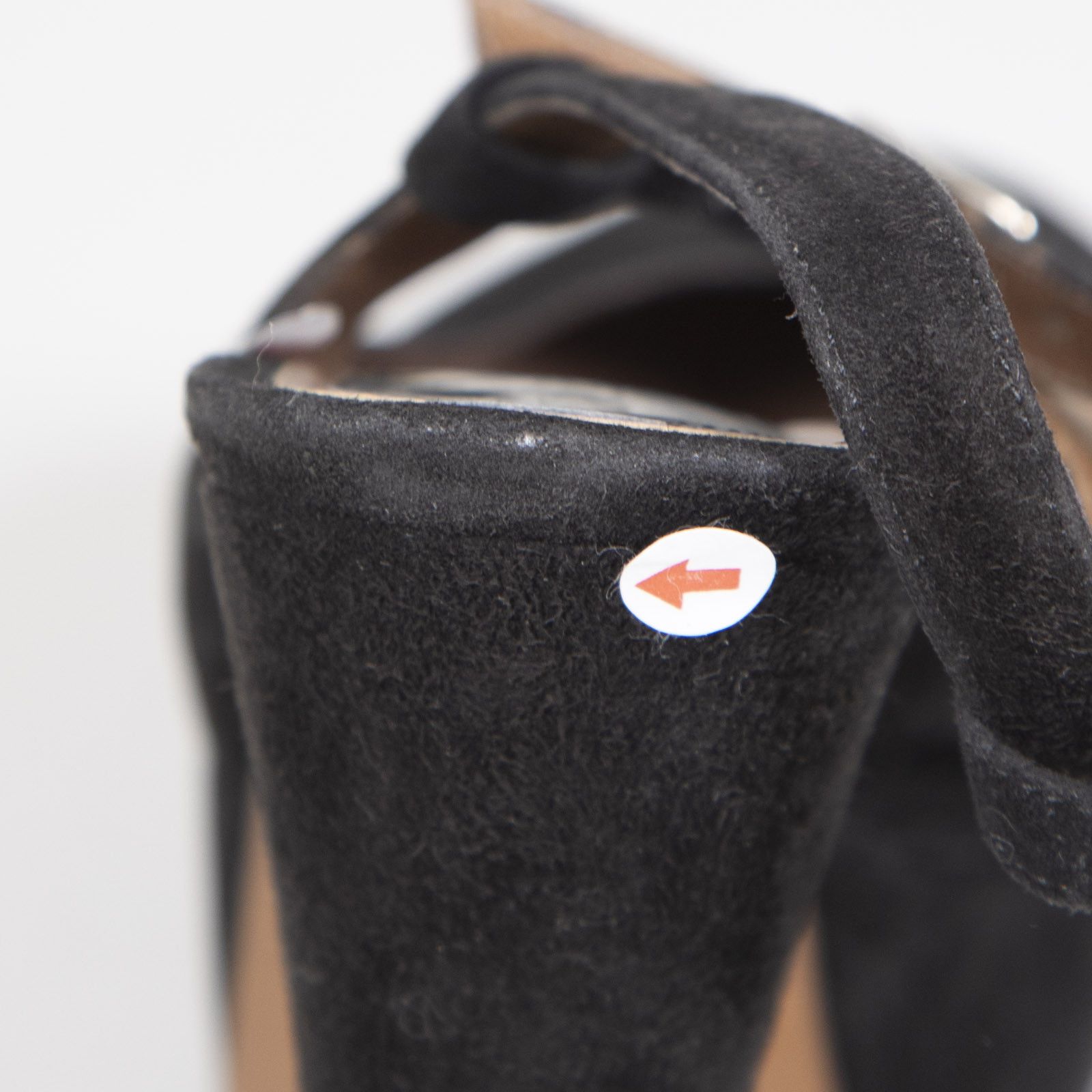 Marni Black Suede Platform Ankle Strap Heels Size US 7.5 / IT 37.5 - 16 Thumbnail