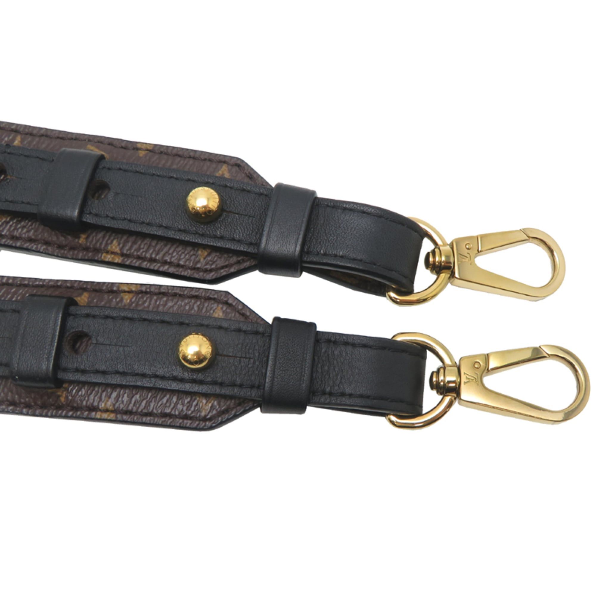 Louis Vuitton Louis Vuitton Shoulder Strap XL for Men and Women, JO2331, Monogram Macassar, Brown Size ONE SIZE - 4 Thumbnail