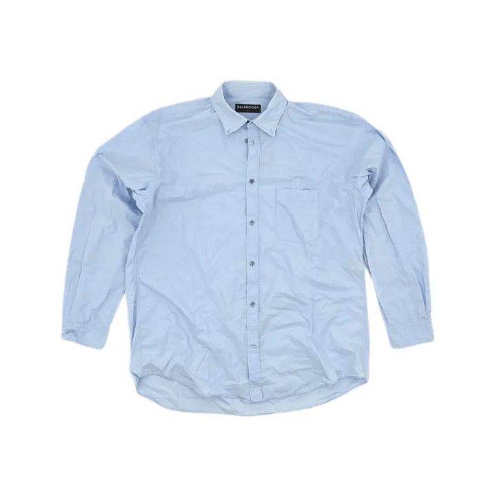 Balenciaga Balenciaga Lightweight Casual Long Sleeve Shirt Size US M / EU 48-50 / 2 - 2 Thumbnail