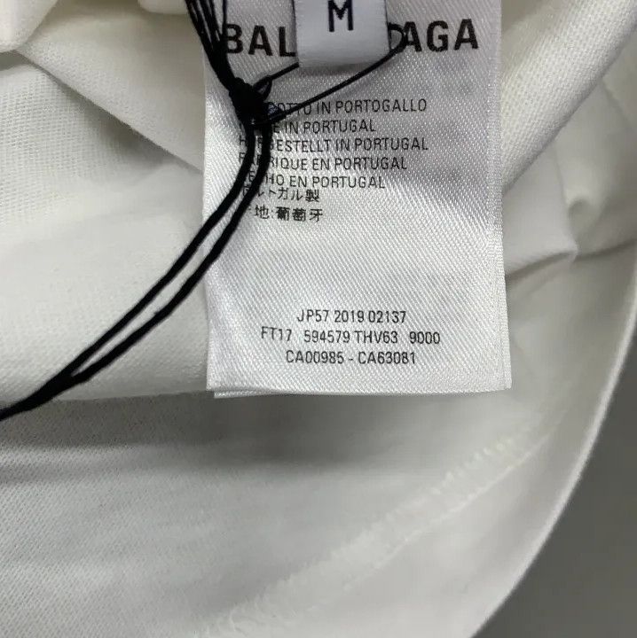 Balenciaga Balenciaga Logo Eco-Friendly Short Sleeve T-Shirt Size US M / EU 48-50 / 2 - 5 Thumbnail