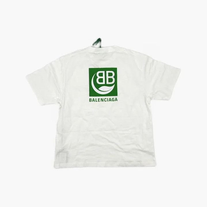 Balenciaga Balenciaga Logo Eco-Friendly Short Sleeve T-Shirt Size US M / EU 48-50 / 2 - 3 Thumbnail