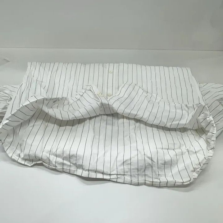 Balenciaga Balenciaga Striped Logo Short Sleeve Shirt Size US S / EU 44-46 / 1 - 10 Thumbnail