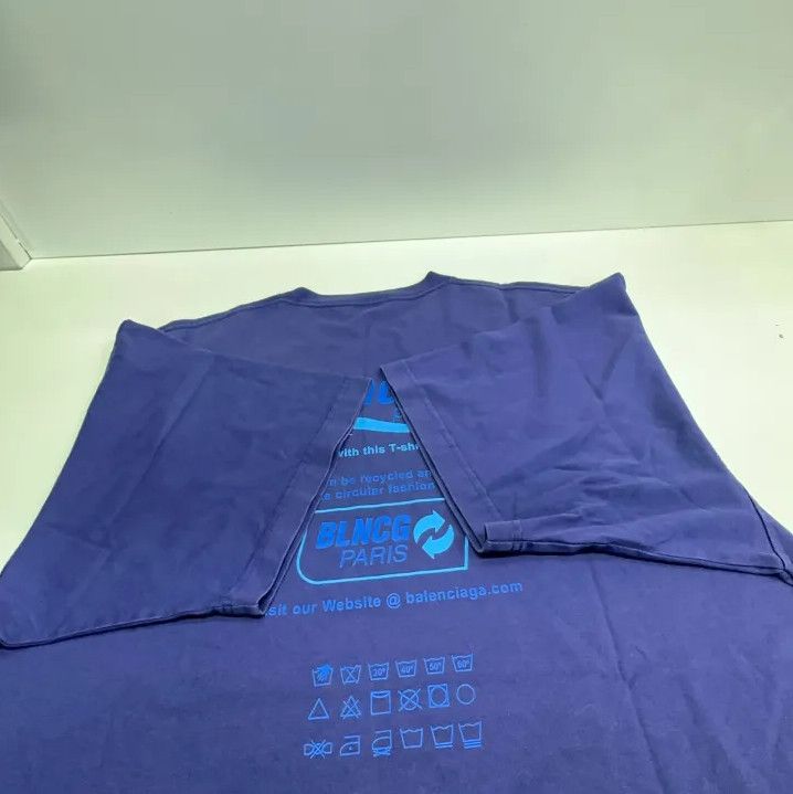Balenciaga Balenciaga FW21 Retro Logo Loose Fit T-Shirt Size US XS / EU 42 / 0 - 11 Thumbnail