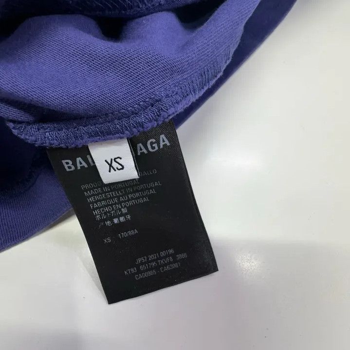 Balenciaga Balenciaga FW21 Retro Logo Loose Fit T-Shirt Size US XS / EU 42 / 0 - 4 Thumbnail