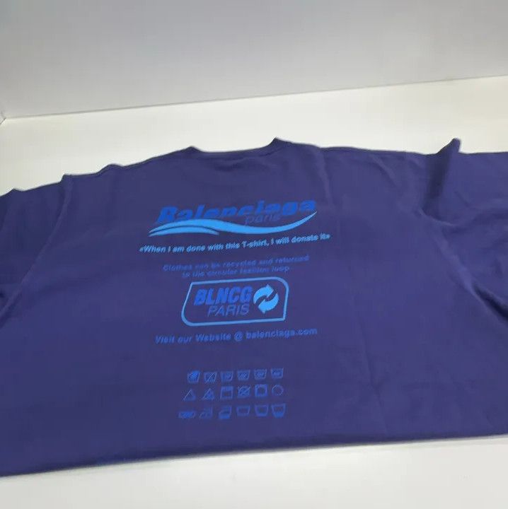Balenciaga Balenciaga FW21 Retro Logo Loose Fit T-Shirt Size US XS / EU 42 / 0 - 12 Thumbnail