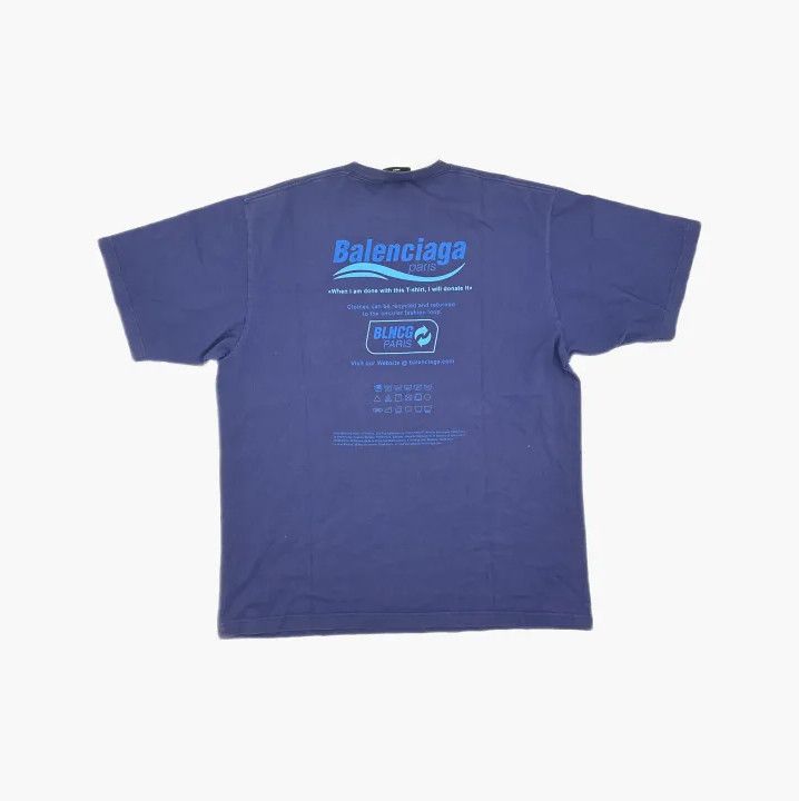 Balenciaga Balenciaga FW21 Retro Logo Loose Fit T-Shirt Size US XS / EU 42 / 0 - 3 Thumbnail