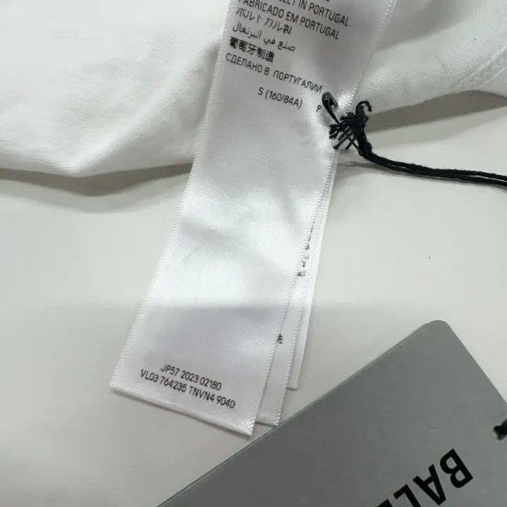 Balenciaga Balenciaga SS23 Letter Print Short Sleeve T-Shirt Size US S / EU 44-46 / 1 - 4 Thumbnail