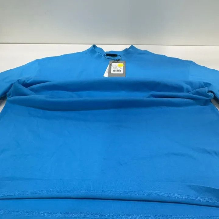 Balenciaga Balenciaga Blue Crew Neck Short Sleeve T-Shirt Size US XS / EU 42 / 0 - 9 Thumbnail