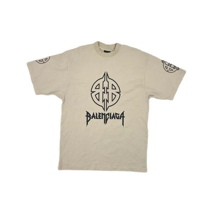 Balenciaga Balenciaga FW23 Icon Print Short Sleeve T-Shirt Size US XXS / EU 40 - 2 Thumbnail