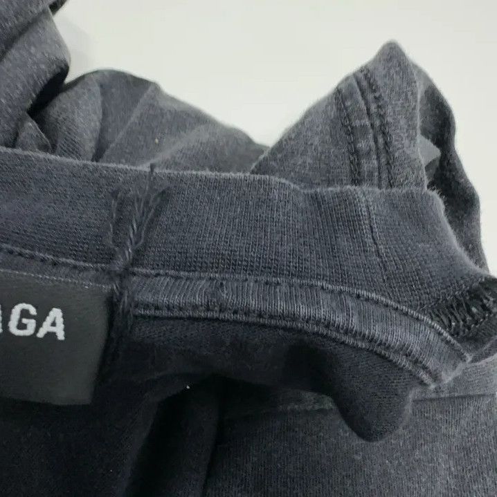 Balenciaga Balenciaga Black Oversized Short Sleeve T-Shirt Size US M / EU 48-50 / 2 - 6 Thumbnail
