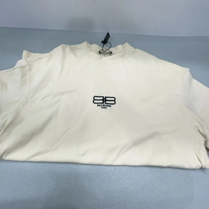 Balenciaga Balenciaga Logo Print Relaxed Short Sleeve T-Shirt Size US M / EU 48-50 / 2 - 7 Thumbnail