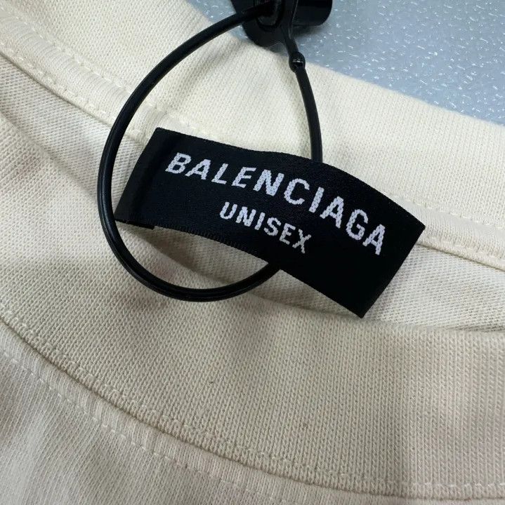Balenciaga Balenciaga Logo Print Relaxed Short Sleeve T-Shirt Size US M / EU 48-50 / 2 - 6 Thumbnail