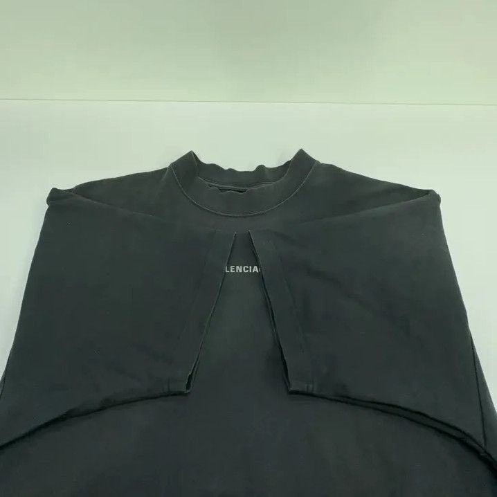 Balenciaga Balenciaga Black Logo Print Short Sleeve T-Shirt Size US S / EU 44-46 / 1 - 8 Thumbnail