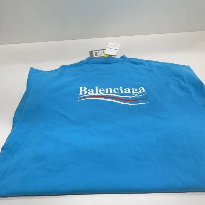 Balenciaga Balenciaga SS23 Logo Print Short Sleeve T-Shirt Size US S / EU 44-46 / 1 - 11 Thumbnail