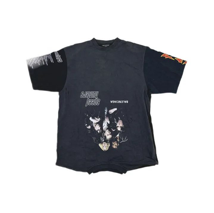 Balenciaga Balenciaga Speed Hunters Graphic Short Sleeve T-shirt Size US M / EU 48-50 / 2 - 2 Thumbnail
