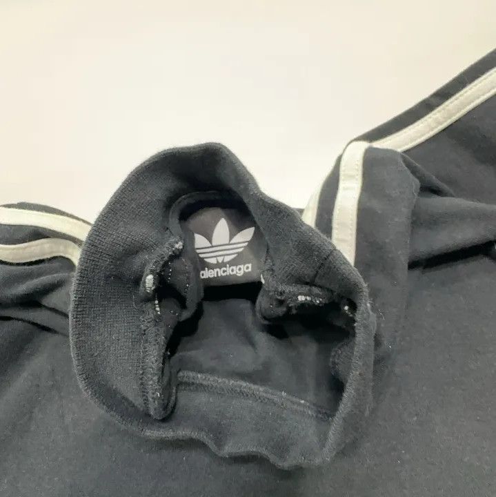 Balenciaga Balenciaga x Adidas Classic Logo Long Sleeve Sweatshirt Size US S / EU 44-46 / 1 - 7 Thumbnail