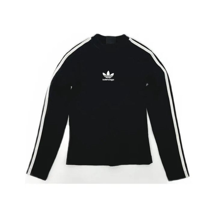 Balenciaga Balenciaga x Adidas Classic Logo Long Sleeve Sweatshirt Size US S / EU 44-46 / 1 - 2 Thumbnail
