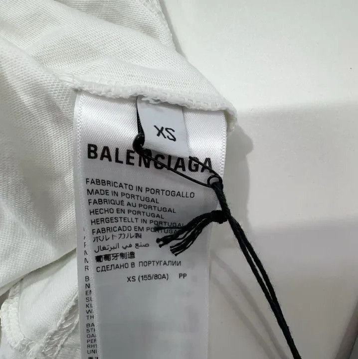 Balenciaga Balenciaga Love Print Oversized Short Sleeve T-Shirt Size US XS / EU 42 / 0 - 6 Thumbnail