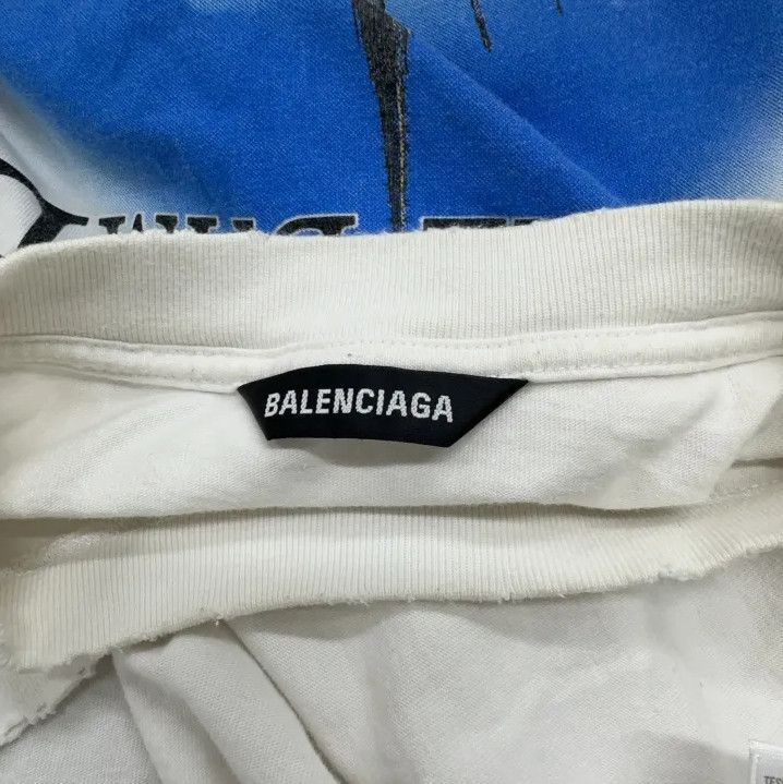 Balenciaga Balenciaga Graphic Print Short Sleeve T-Shirt Size US M / EU 48-50 / 2 - 6 Thumbnail