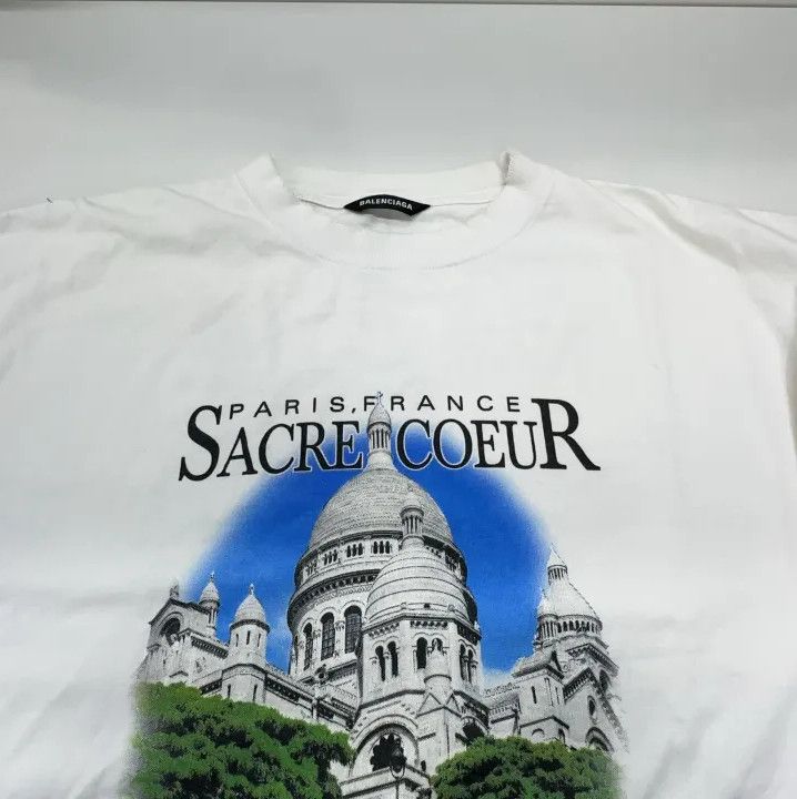 Balenciaga Balenciaga Graphic Print Short Sleeve T-Shirt Size US M / EU 48-50 / 2 - 9 Thumbnail