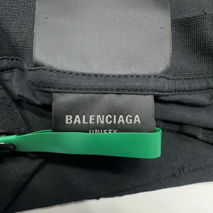 Balenciaga Balenciaga Black Graphic Short Sleeve T-Shirt Size US M / EU 48-50 / 2 - 4 Thumbnail