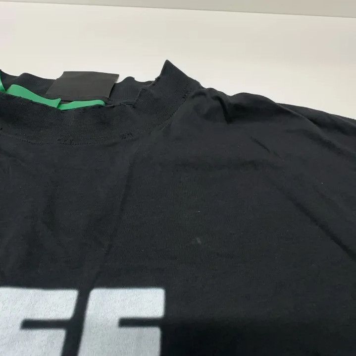 Balenciaga Balenciaga Black Graphic Short Sleeve T-Shirt Size US M / EU 48-50 / 2 - 9 Thumbnail