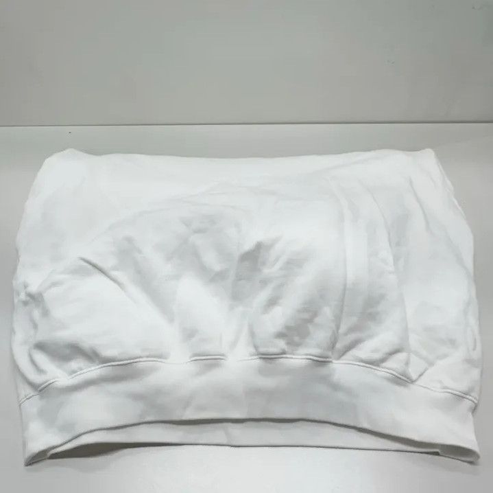 Balenciaga Balenciaga White Logo Drawstring Hoodie Size US M / EU 48-50 / 2 - 16 Thumbnail