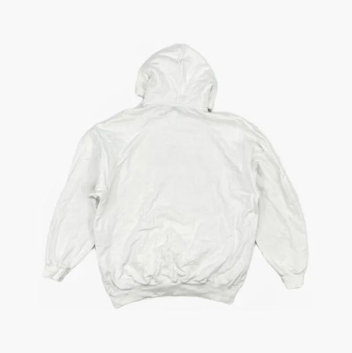 Balenciaga Balenciaga White Drawstring Long Sleeve Hoodie Size US M / EU 48-50 / 2 - 3 Thumbnail
