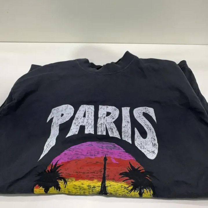 Balenciaga Balenciaga Graphic Print Short Sleeve T-Shirt Size US L / EU 52-54 / 3 - 9 Thumbnail