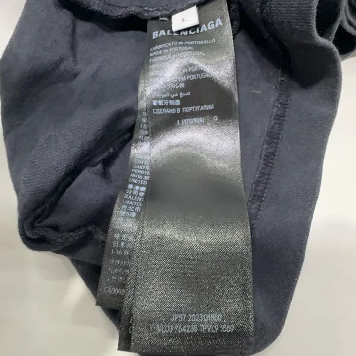 Balenciaga Balenciaga Graphic Print Short Sleeve T-Shirt Size US L / EU 52-54 / 3 - 5 Thumbnail