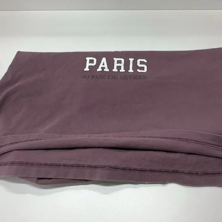 Balenciaga Balenciaga Logo Short Sleeve T-Shirt in Purple Size US XXS / EU 40 - 11 Thumbnail