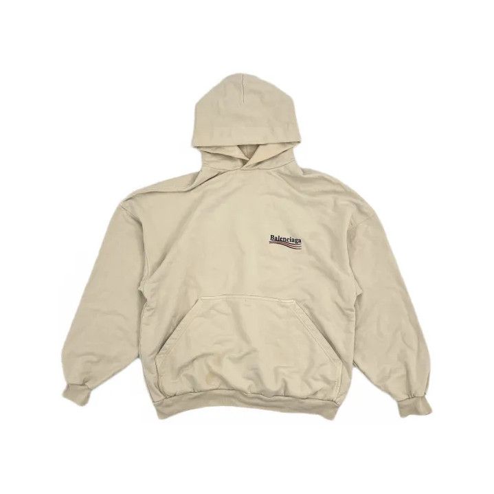 Balenciaga Balenciaga Logo Print Hooded Sweatshirt for Men Size US M / EU 48-50 / 2 - 2 Thumbnail