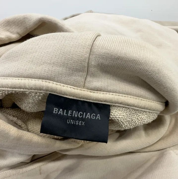 Balenciaga Balenciaga Logo Print Hooded Sweatshirt for Men Size US M / EU 48-50 / 2 - 6 Thumbnail