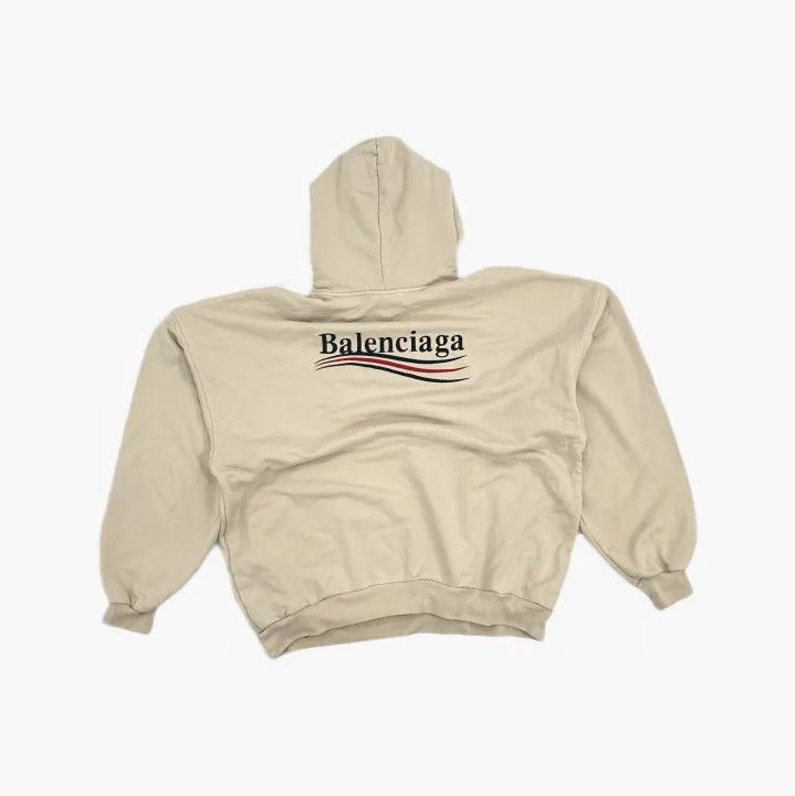 Balenciaga Balenciaga Logo Print Hooded Sweatshirt for Men Size US M / EU 48-50 / 2 - 3 Thumbnail