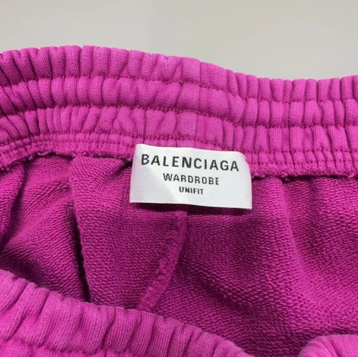 Balenciaga Balenciaga SS22 Logo Embroidered Casual Shorts Size US 26 / EU 42 - 4 Thumbnail
