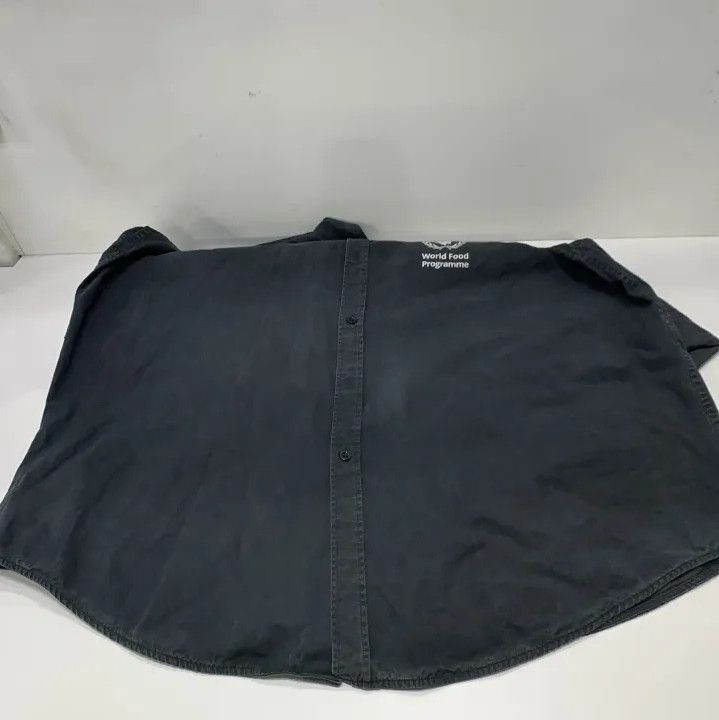 Balenciaga Balenciaga Black Long Sleeve Button-Up Shirt Size US M / EU 48-50 / 2 - 12 Thumbnail