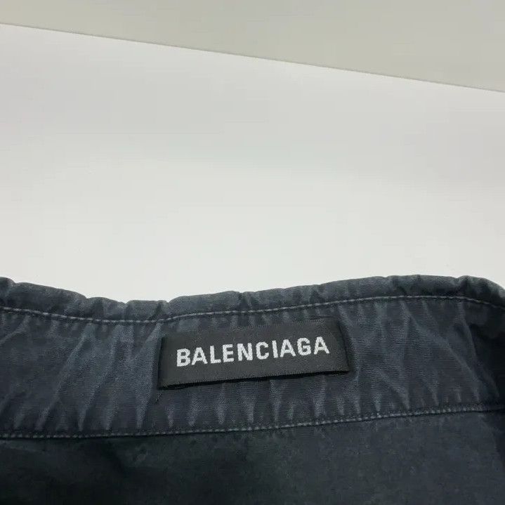Balenciaga Balenciaga Black Long Sleeve Button-Up Shirt Size US M / EU 48-50 / 2 - 5 Thumbnail