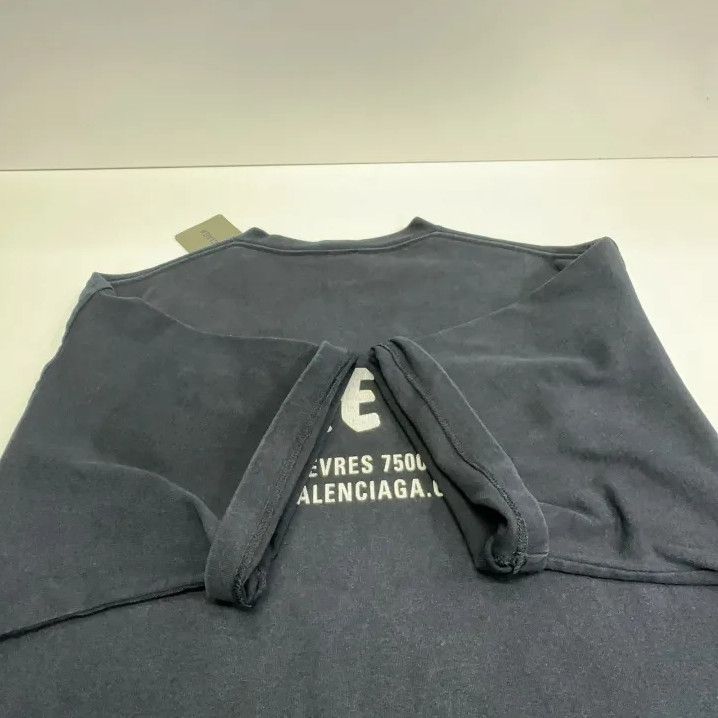 Balenciaga Balenciaga Black Crew Neck Short Sleeve T-shirt Size US S / EU 44-46 / 1 - 14 Thumbnail