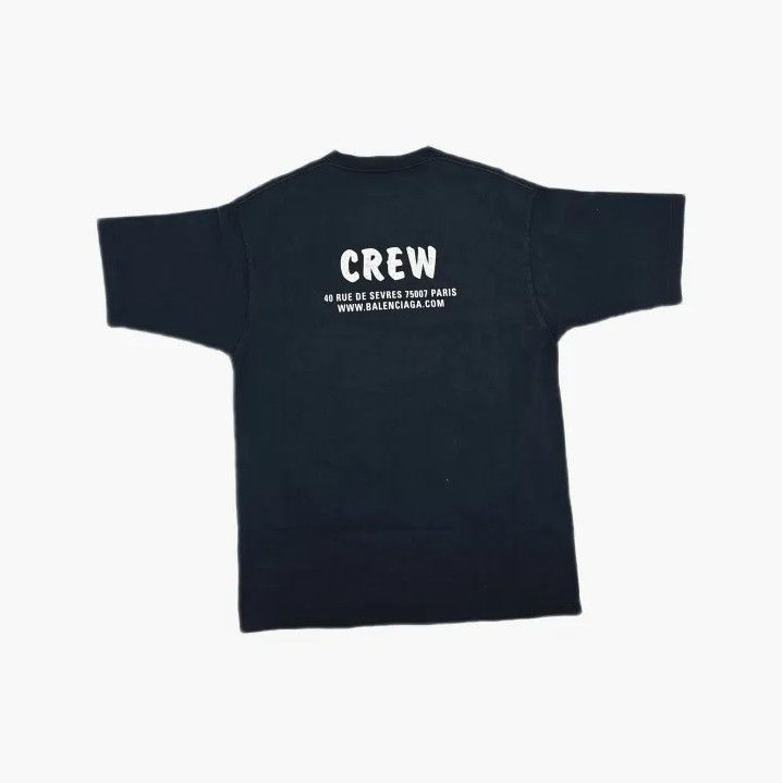 Balenciaga Balenciaga Black Crew Neck Short Sleeve T-shirt Size US S / EU 44-46 / 1 - 3 Thumbnail