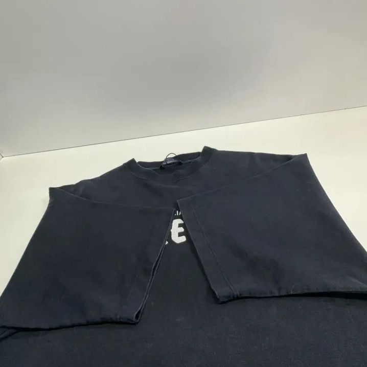 Balenciaga Balenciaga Black Crew Neck Short Sleeve T-shirt Size US S / EU 44-46 / 1 - 12 Thumbnail