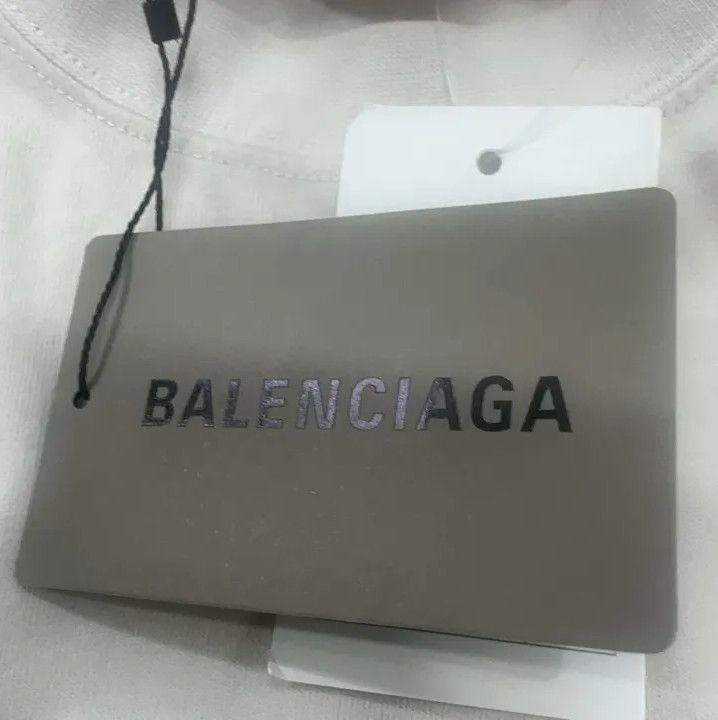 Balenciaga Balenciaga FW22 Logo Print White T-Shirt Size US M / EU 48-50 / 2 - 4 Thumbnail