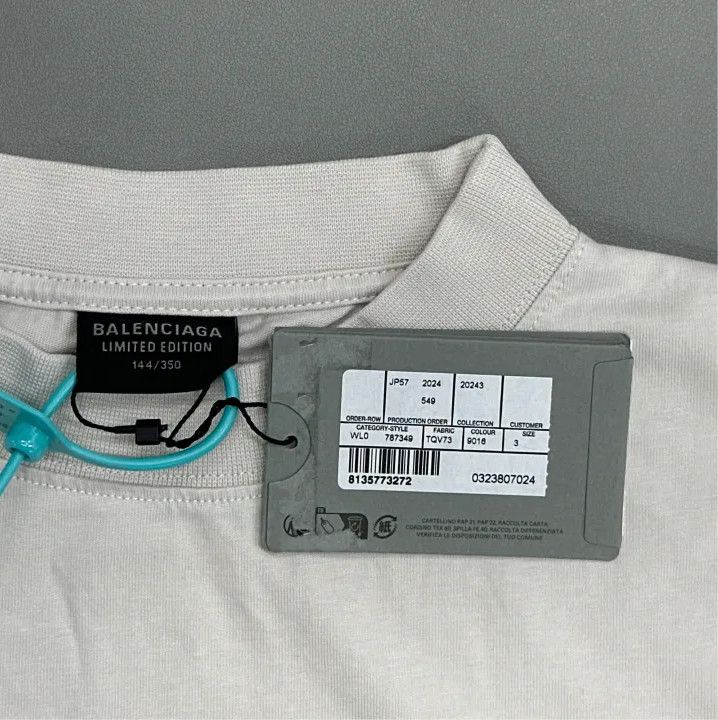 Balenciaga Balenciaga Need for Speed Logo Graphic T-Shirt Size US L / EU 52-54 / 3 - 2 Thumbnail