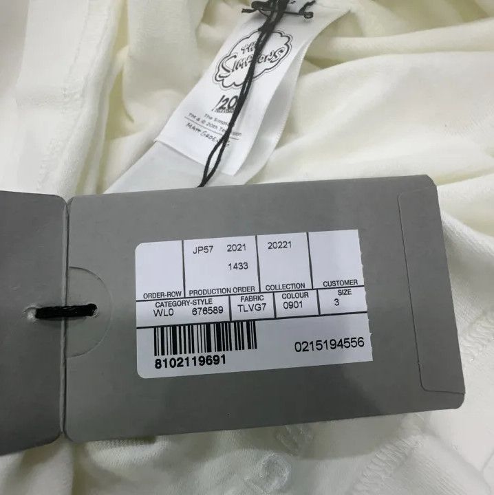 Balenciaga Balenciaga FW21 White Graphic Short Sleeve T-Shirt Size US M / EU 48-50 / 2 - 4 Thumbnail