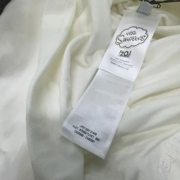 Balenciaga Balenciaga FW21 White Graphic Short Sleeve T-Shirt Size US M / EU 48-50 / 2 - 6 Thumbnail