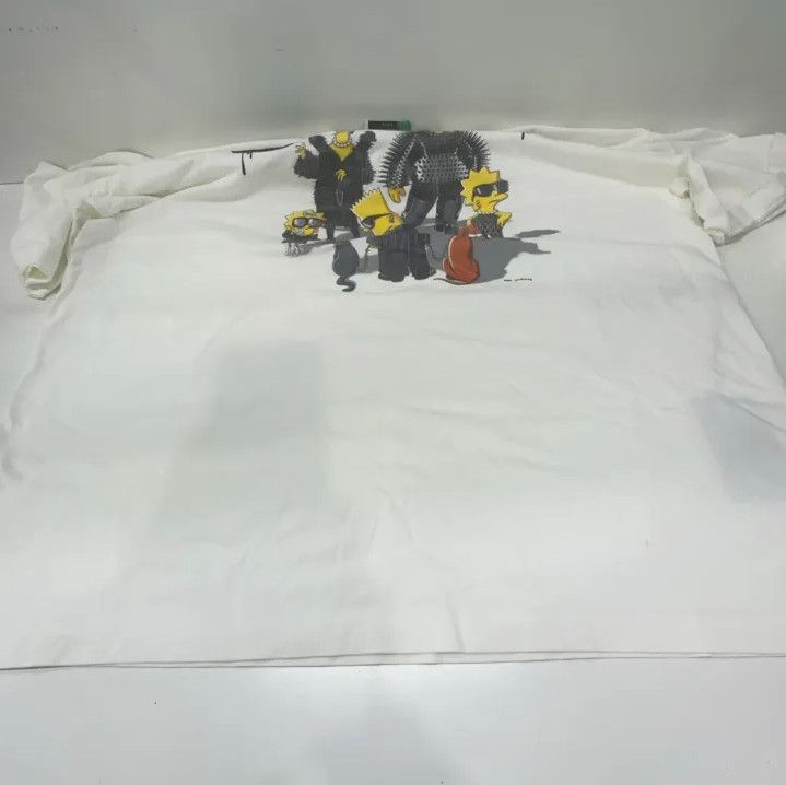 Balenciaga Balenciaga FW21 White Graphic Short Sleeve T-Shirt Size US M / EU 48-50 / 2 - 9 Thumbnail