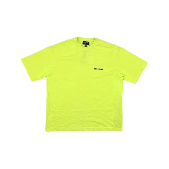 Balenciaga Balenciaga SS22 Neon Logo Print T-Shirt Size US M / EU 48-50 / 2 - 2 Thumbnail