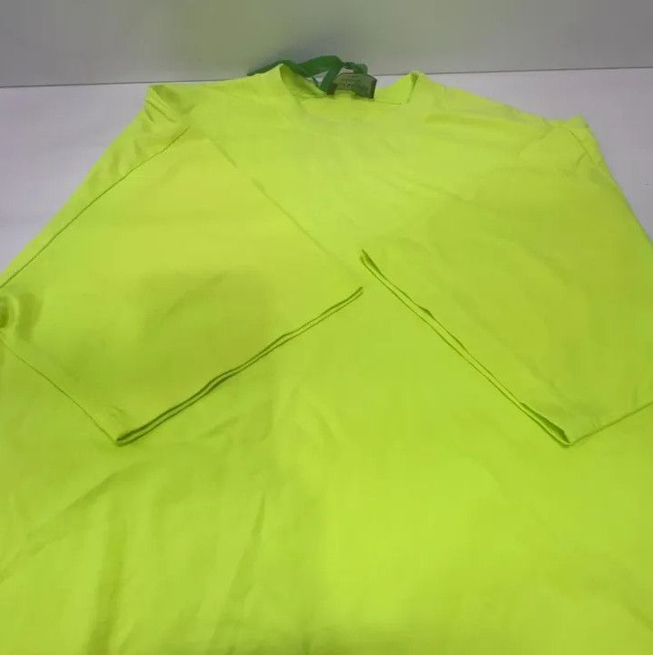 Balenciaga Balenciaga SS22 Neon Logo Print T-Shirt Size US M / EU 48-50 / 2 - 12 Thumbnail